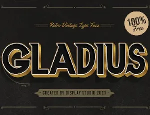 Gladius font