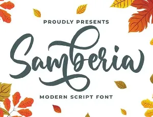 Samberia Script font