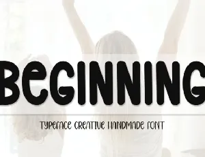 Beginning Display font