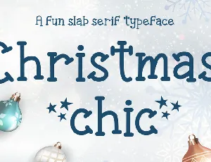 Christmas Chic font