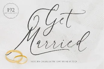 Get Married font