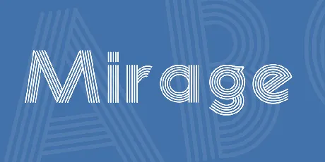 Mirage font