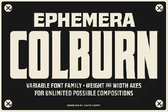 EFCO Colburn font