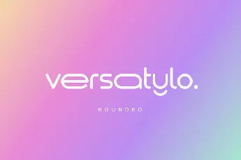 Versatylo Rounded Display font