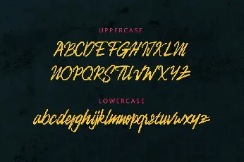 Camellion Brush font