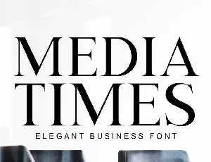 Media Times font