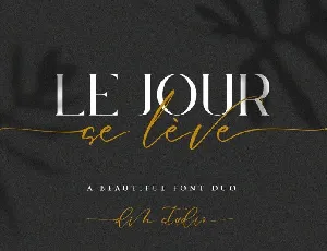 Le Jour Duo font