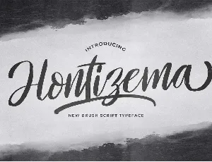 HontizemaÂ  font