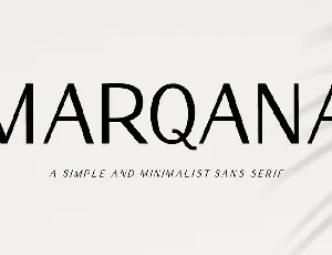 Marqana font