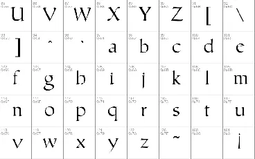 Humanistic font