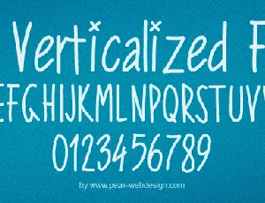 PWVerticalized font