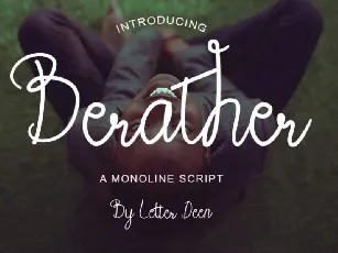 Berather Monoline Script font