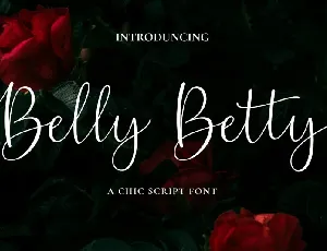 Belly Betty Script font