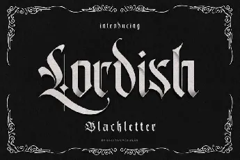 Lordish Blackletter Free font