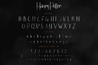 Hanry Potter Demo font