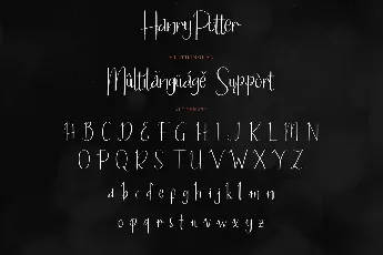 Hanry Potter Demo font