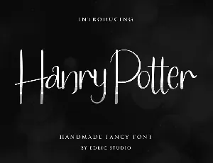 Hanry Potter Demo font