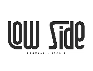 Low Side font