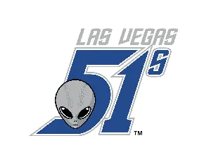Las Vegas 51s Logo font