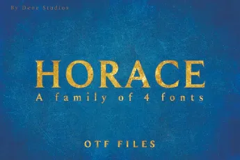 Horace font