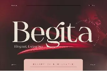 Begita font