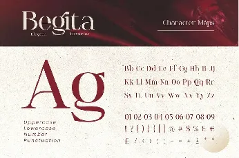 Begita font