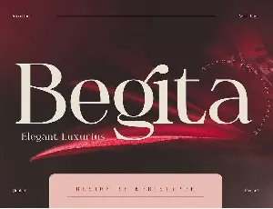 Begita font