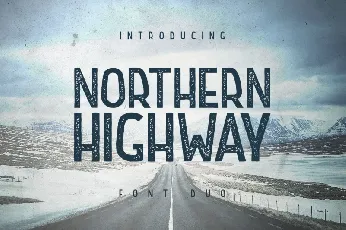 Northern Highway – Duo font