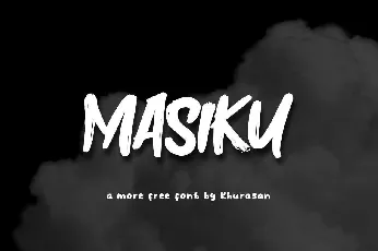 Masiku font