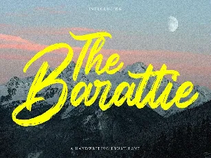 The Barattie font