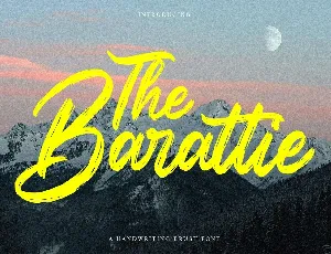 The Barattie font