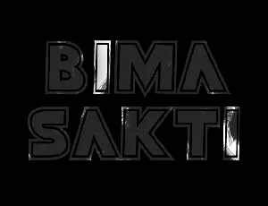 Bimasakti font