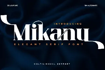 Mikanu font