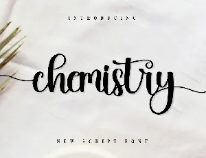 Chemistry Typeface font