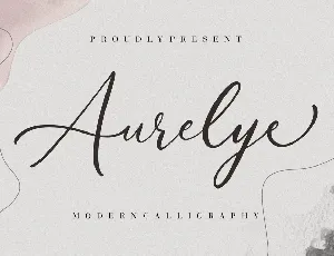 Aurelye font