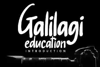 Galilagi Handwritten font