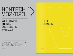 Montech V02 font