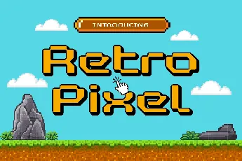 Retro Pixel font