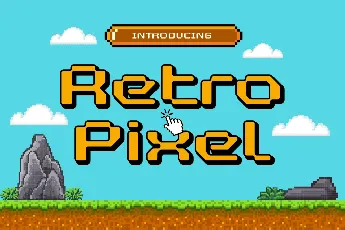 Retro Pixel font