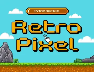 Retro Pixel font