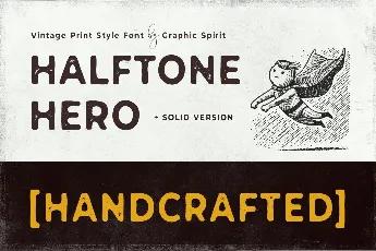 HalftoneHeroFull font