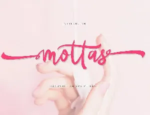 Mottas Script font