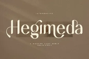 Hegimeda font