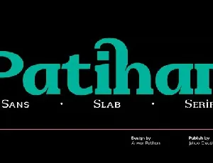 Patihan font