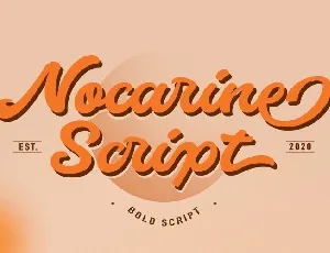 Nocarine font