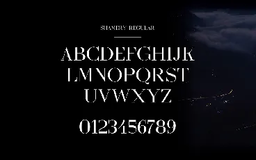 Shamery Typeface font