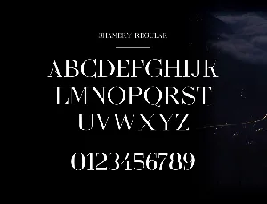 Shamery Typeface font