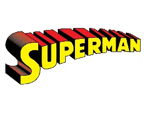 Superman font