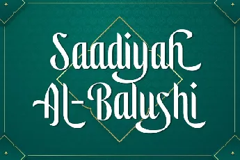 Safaniah font