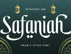 Safaniah font